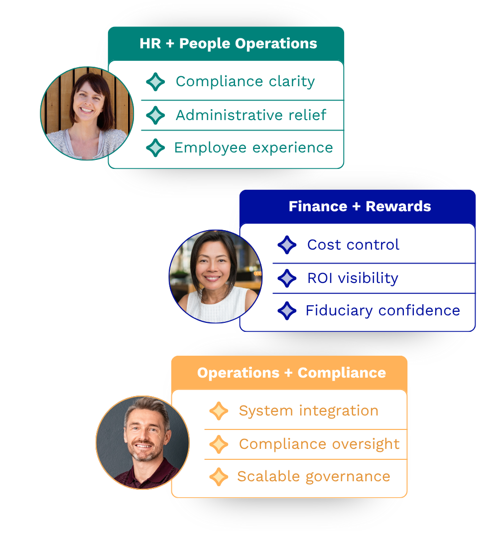 PresentLeave supports finance, HR, and compliance leaders