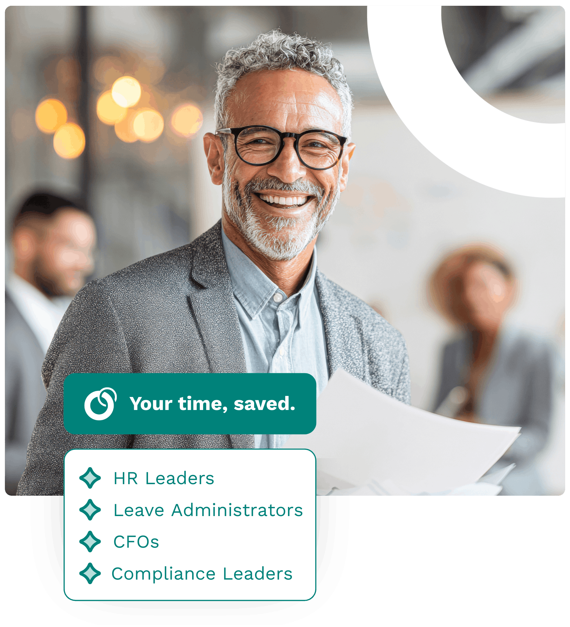 PresentLeave saves time for HR Leaders, Leave Administrators, CFOs, and Compliance Leaders